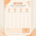 30 Day Joint Care Tracker E-Booklet